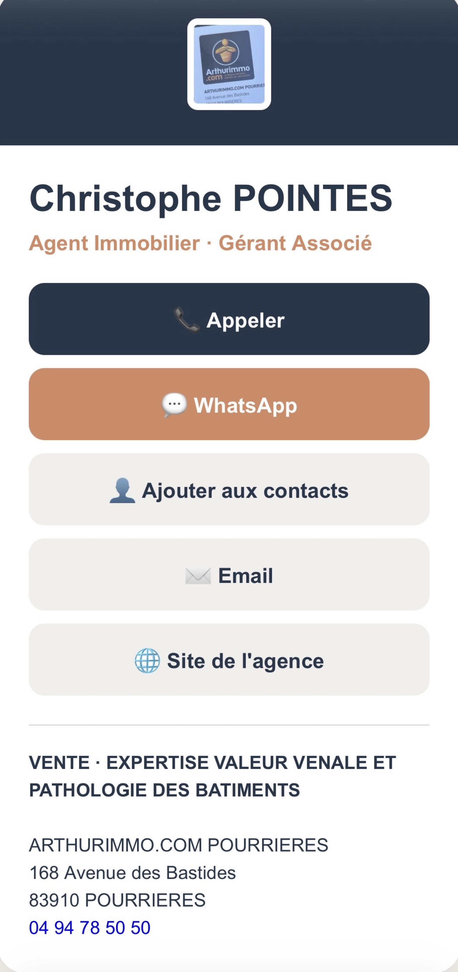 Arthurimmo — Christophe POINTES